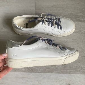 MADEWELL unisex Sidewalk Low-Top Sneakers in Leather Wave Edition